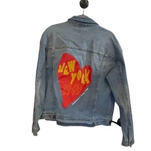 New York Stonewall Riots Denim Jacket Target Pride collection NWT